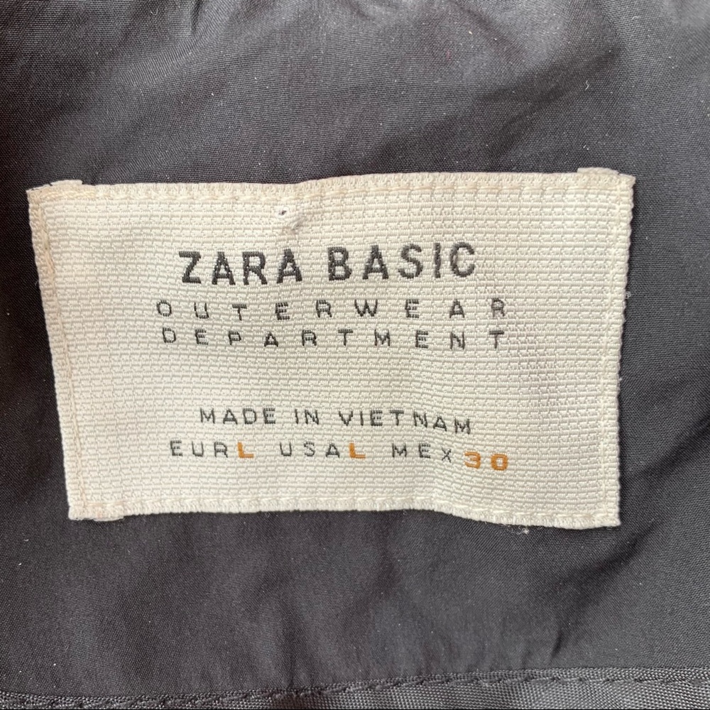 Zara Basic Black Lightweight Jacket - image 5